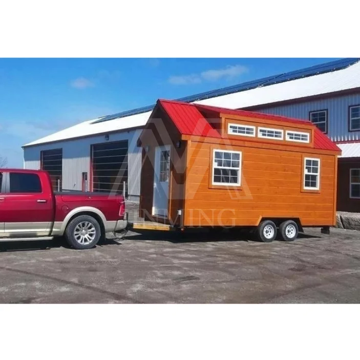 Prefab Trailer on Wheel Living Room Tiny House for New Zealand