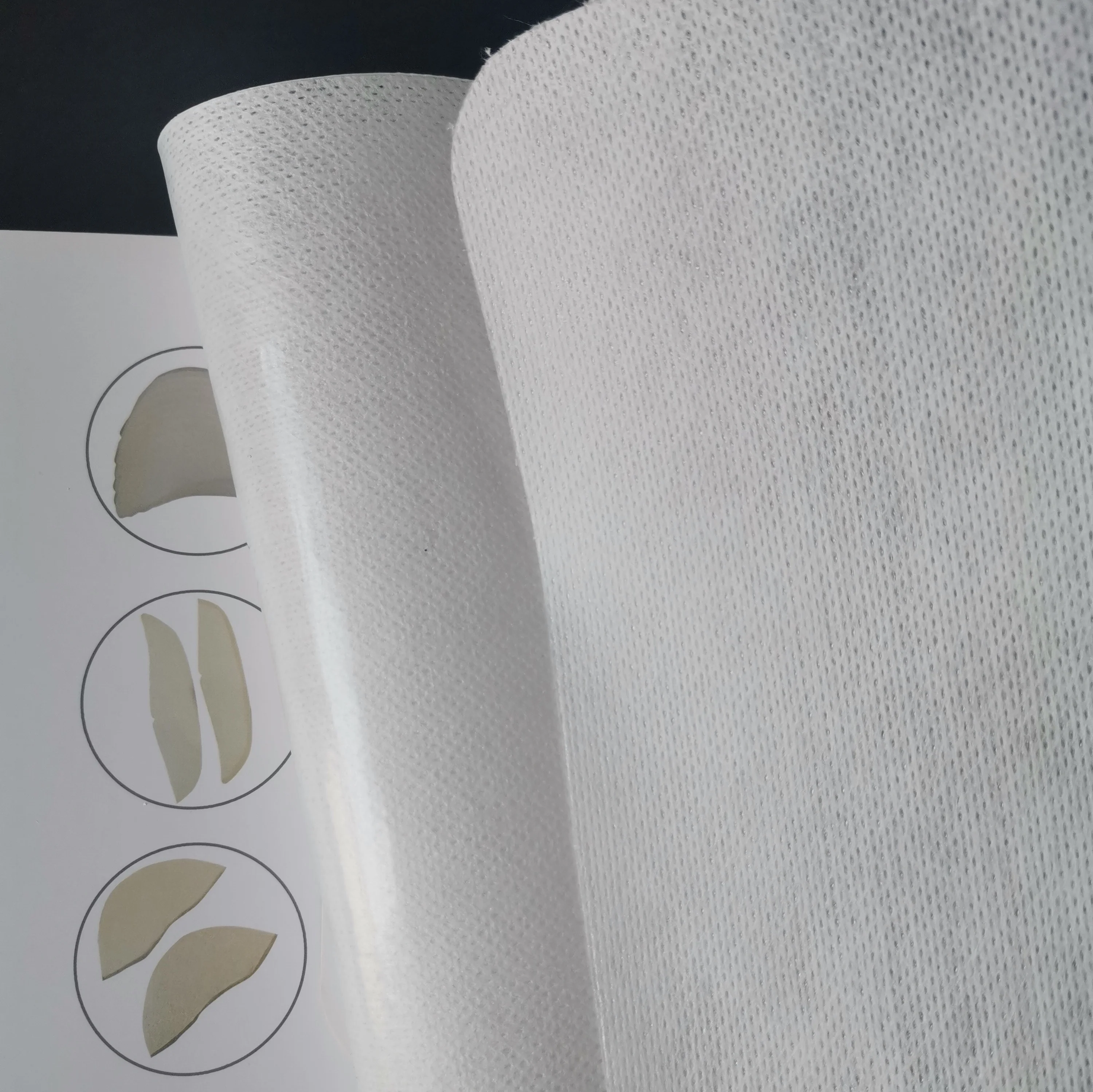 0.8mm shoe making adhesive toe puff stiffener and counter sheet material