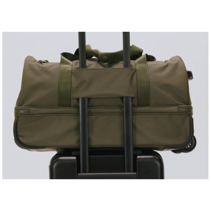 travel carry-on foldable business Suitcase caster trolly duffle Waterproof Trolley Luggage Boarding Bag