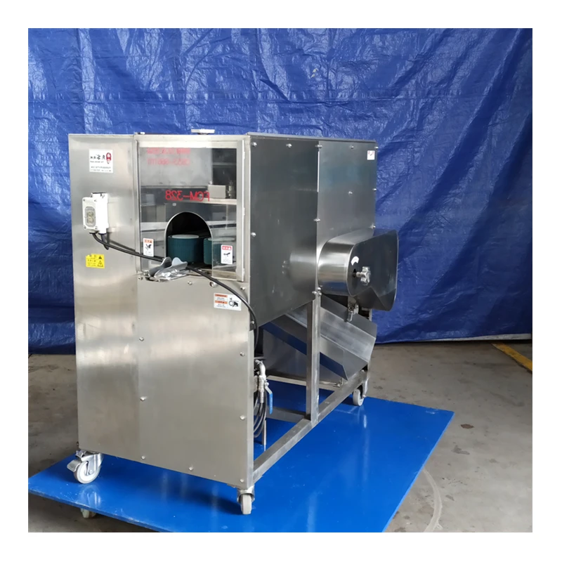 Crab shrimp fish deboning filleting machine / meat bone separator