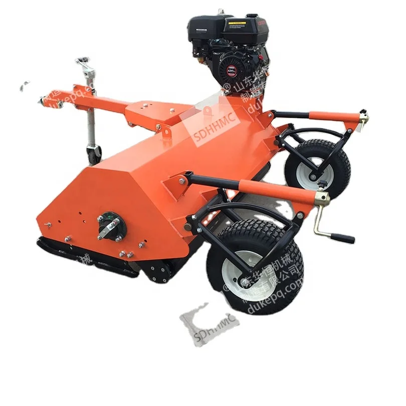 Cheap Price ATV Flail Mower with 15HP Loncin Gasoline Petrol Engine
