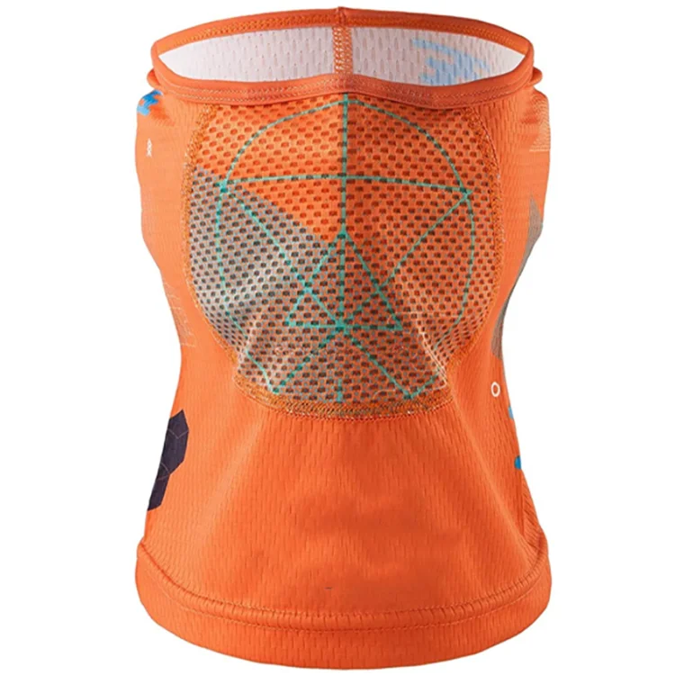 Cycling Cooling Neck Gaiter with Filter Pocket  and Nose Wire