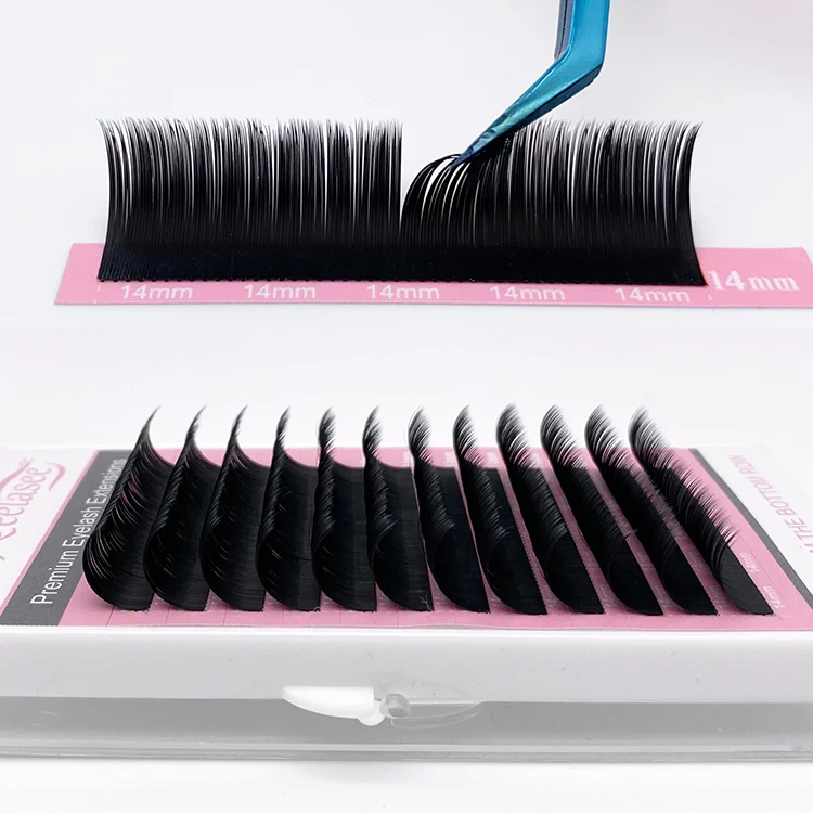 Qeelash lash factory super soft eyelashes accessories flat lashes