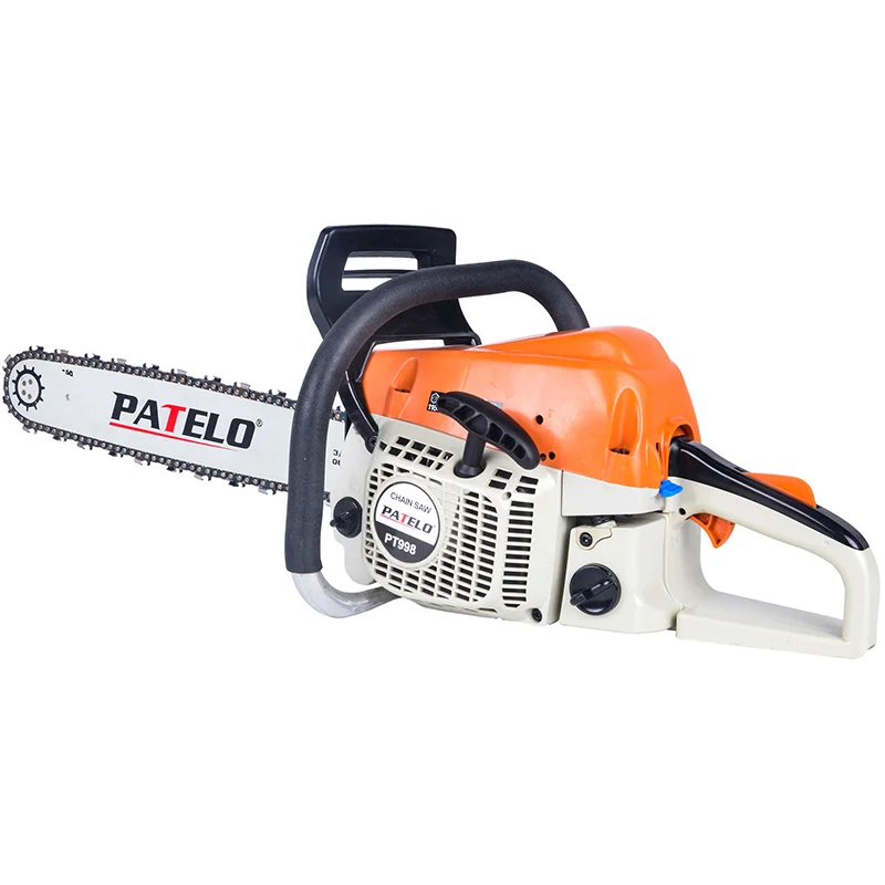 High quality motosierra de gasolina gasoline chainsaw 45.6cc 4600 PT588 with CE certification