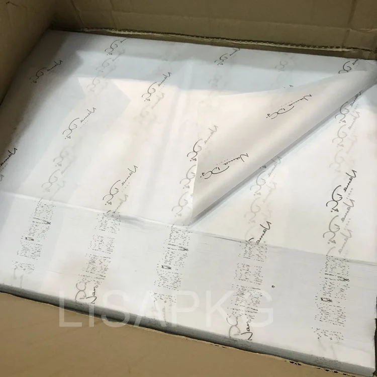 wrapping tissue paper with logo