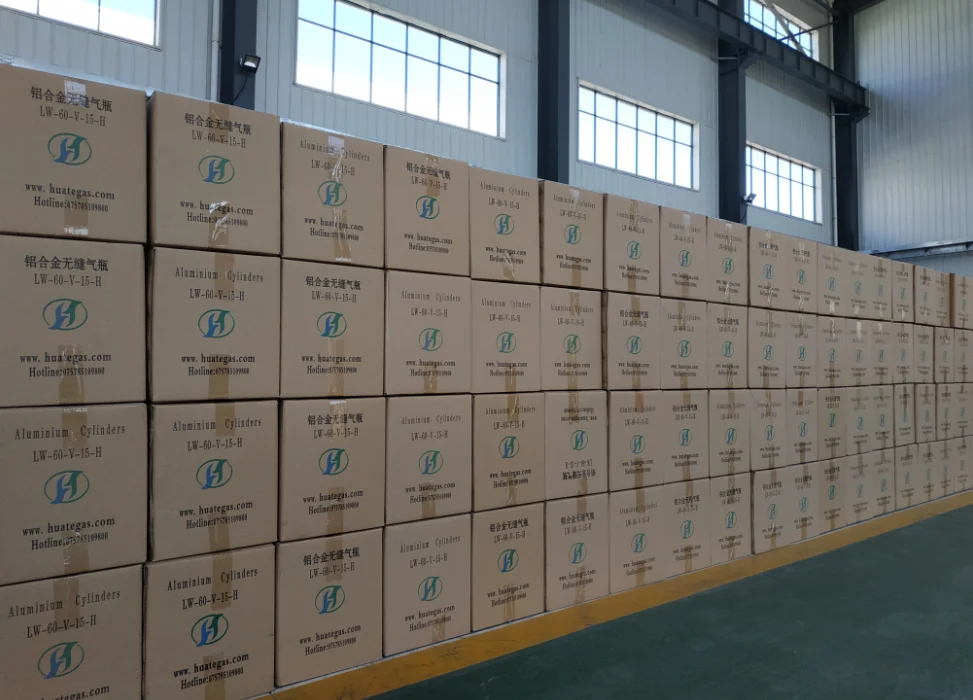 
TUV TPED certified 0.6l aluminum soda cylinder 