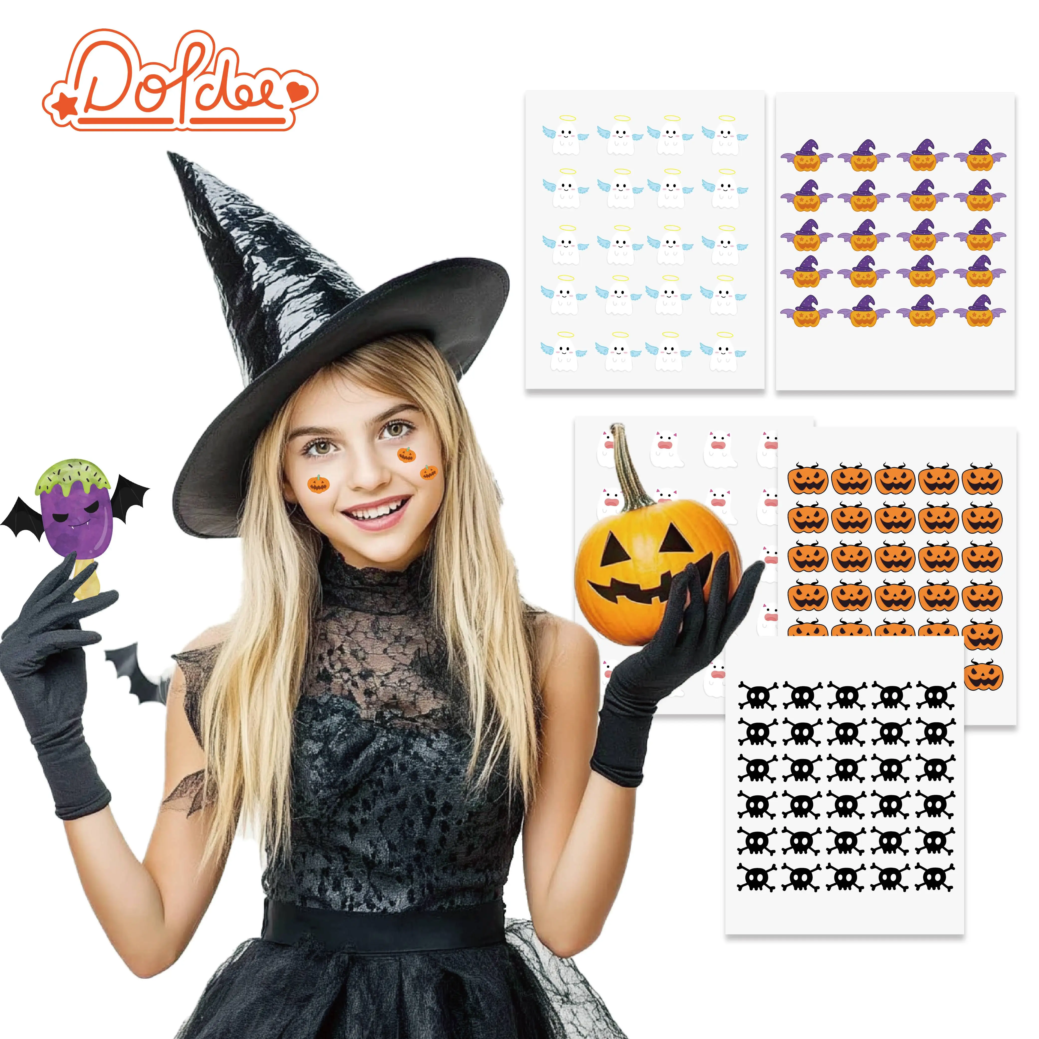 Halloween Customized Shape Acne Patch Wholesale Acne Pimple Patches Salicylic For Face