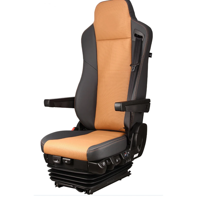 Top quality Driver Seating Luxury Pneumatic Suspension seat for Heavy Duty Truck/ Train/Yacht
