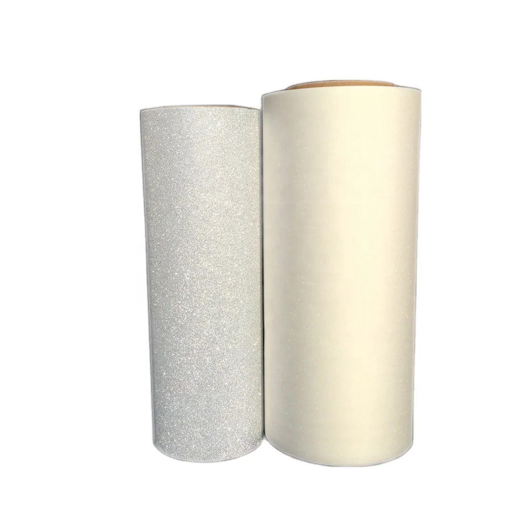 Glitter thermal lamination film