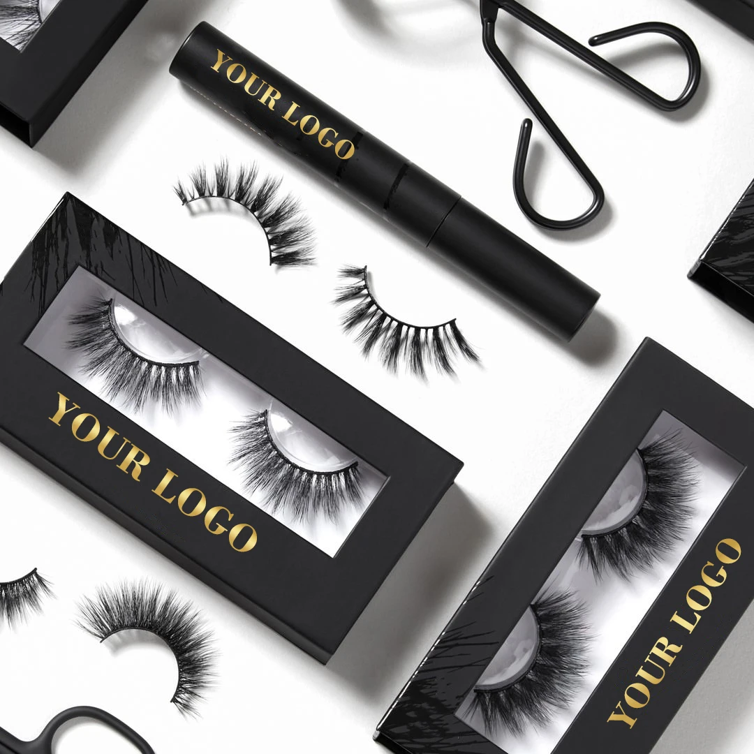 New arrival eyelash distributors professional mink eyelashes wholesale ready to ship private label false eyelashes natural