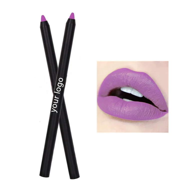 
70 Colors Sexy Waterproof Makeup Cosmetics Matte Lip Liner Pencil With Custom Private Label 