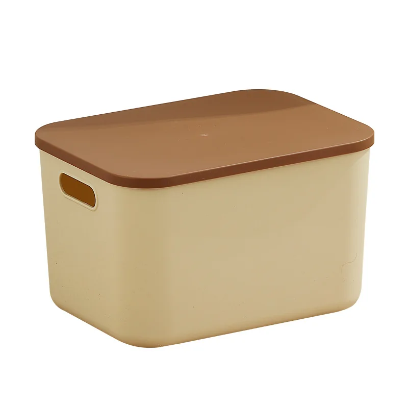 Home Storage box with lid for household use desktop cosmetic toy storage cabinet medicine box clothing sorting storage case