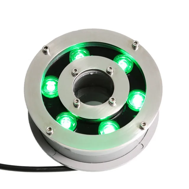 IP68 подводная Светодиодная лампа для фонтанов 6 Вт 9 12 15 18 DMX RGBW RGB светодиодная подсветка