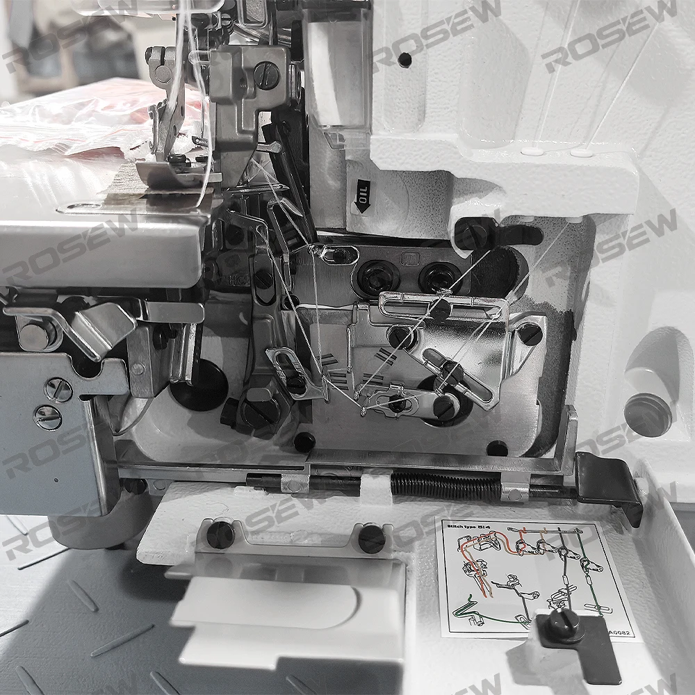 S6W-4 4 Thread All-in-one Direct Drive High Speed Overlock Industrial Sewing Machine
