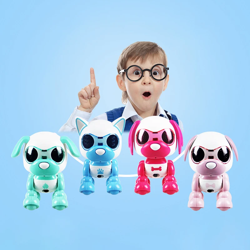 2022 Hot Sell Smart Dogs Interactive Intelligent Pet Puppy Toy Sound Control Interaction Robot Dog