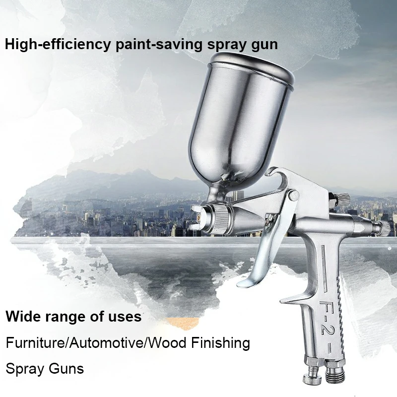 Manufacturers supply on the pot pneumatic spray gun mini spray gun K-3F-2 paint furniture leather coat spray gun