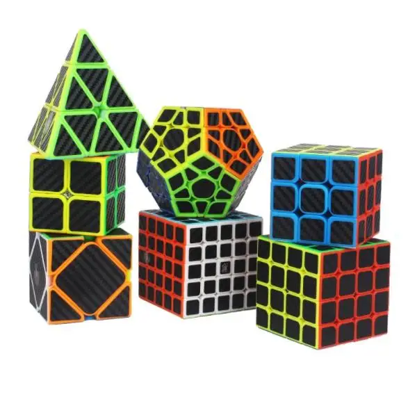 Hot Sale Magic Speed Cube 3 x 3 Turning Smoothly 3D Puzzle Cube Brain Teasers Puzzle Game Brain Toy For Kids And Adults