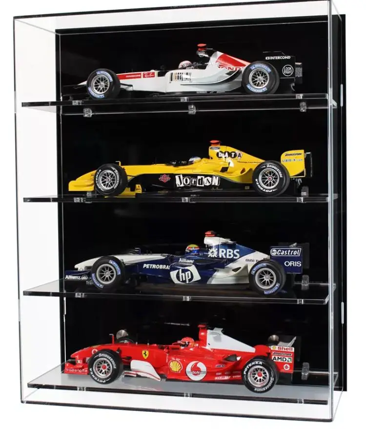 acrylic 1/18 scale model cars display case for Model Cars multideck Collection box