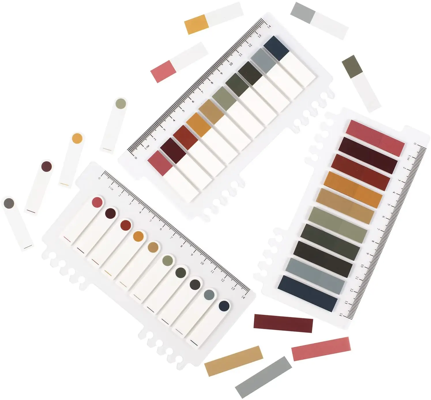 Transparent Sticky Note Pads Waterproof Self-Adhesive Memo Removable N Times Sticky tabs Annotation Page Markers Tabs morandi