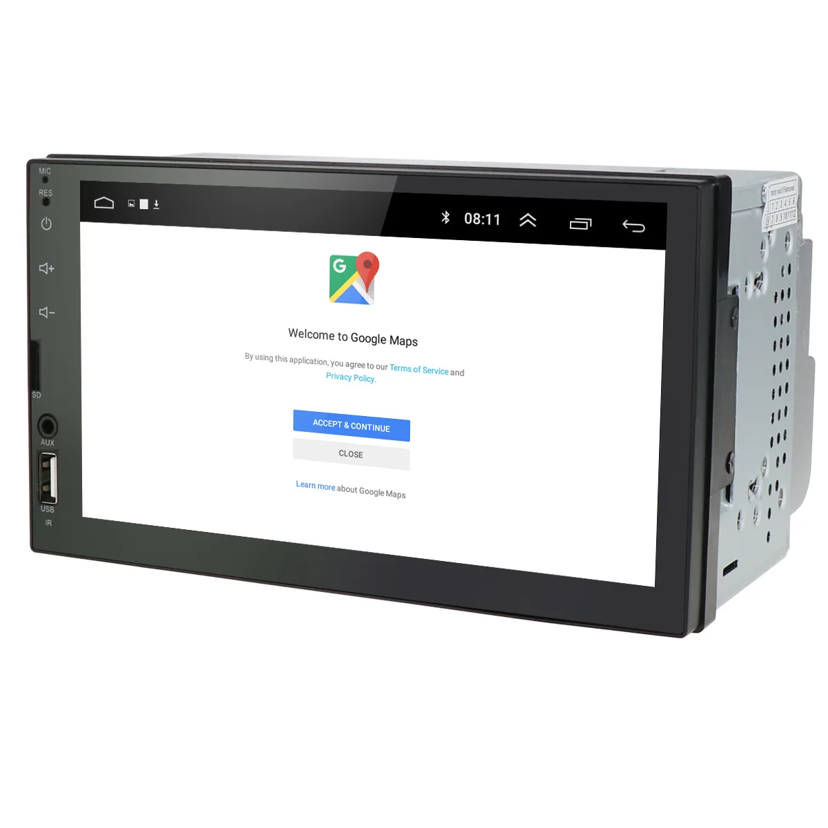 7 inch 1+16GB DVD Android 11 car radio Quad Core car GPS navigation with touch screen 1 din android car radio