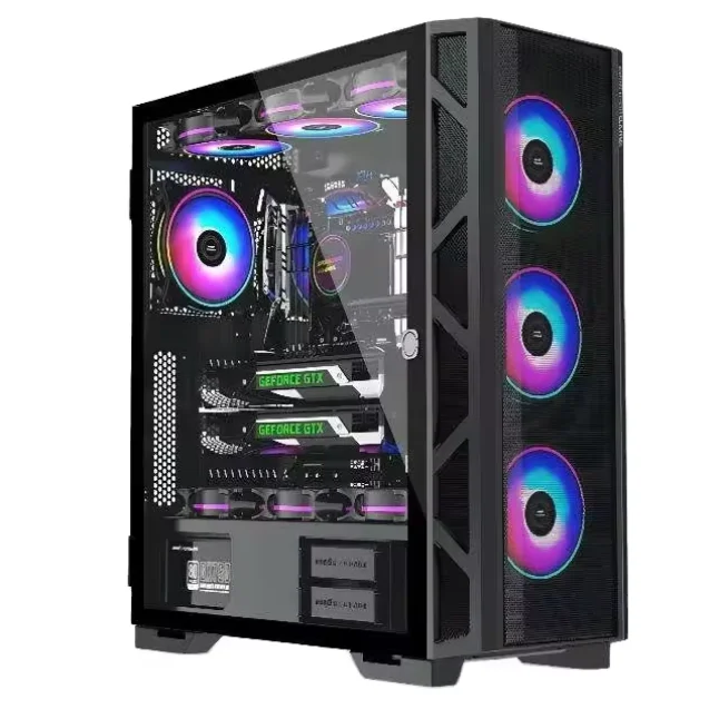 Высококлассная пользовательская видеокарта i9 14900K RTX 4090 24 ГБ ОЗУ 32 г 2 ТБ SSD Win10 Win11 игровой настольный компьютер
