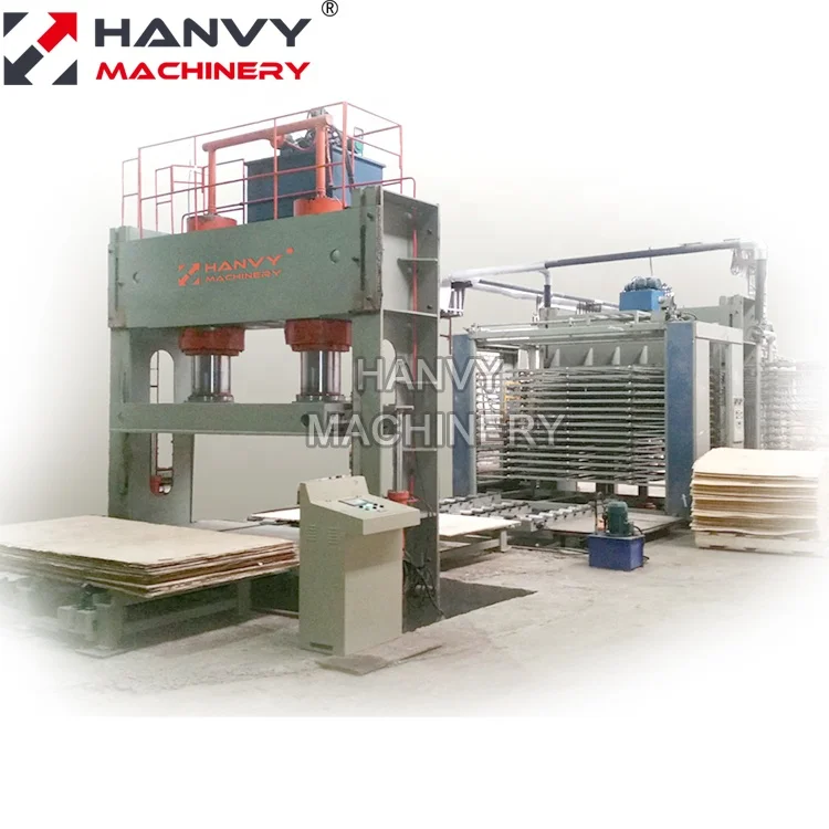 Full complete Plywood Product Line Automatic plywood Pressing Line
