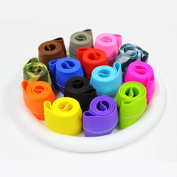 
Custom Red Pink Auto Luxury Universal Silicone Car Steering Wheel Cover Set 