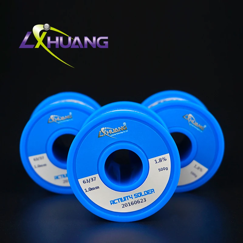 guangzhou lichuang supply tin lead alloy activity soldering wires oem lead solder wire roll welding material for electronics