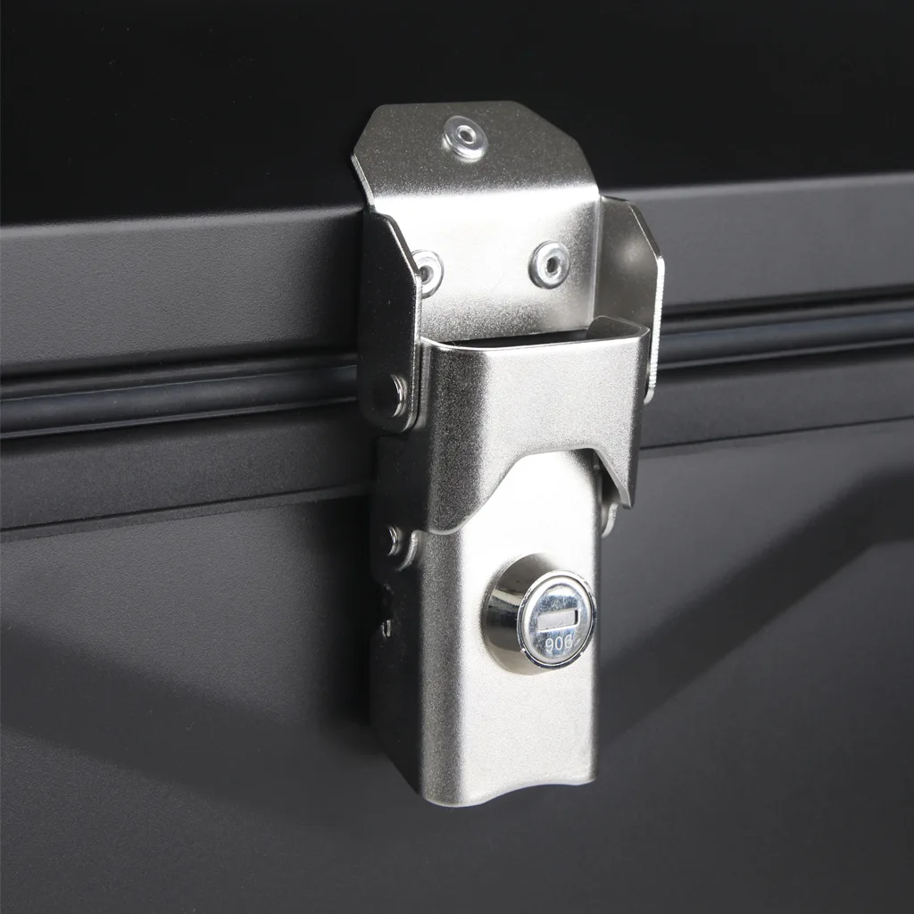 65 Liter Motorcycle Parts Trunk Aluminum Motorbike Delivery Box Storage Luggage Top Case Motorcycle Tail Box