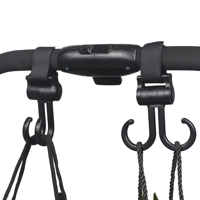 Double Stroller Hook Adjustable Bag Hooks fits Buggy ,Car,Bicycle,Motorcycle,wheelchair