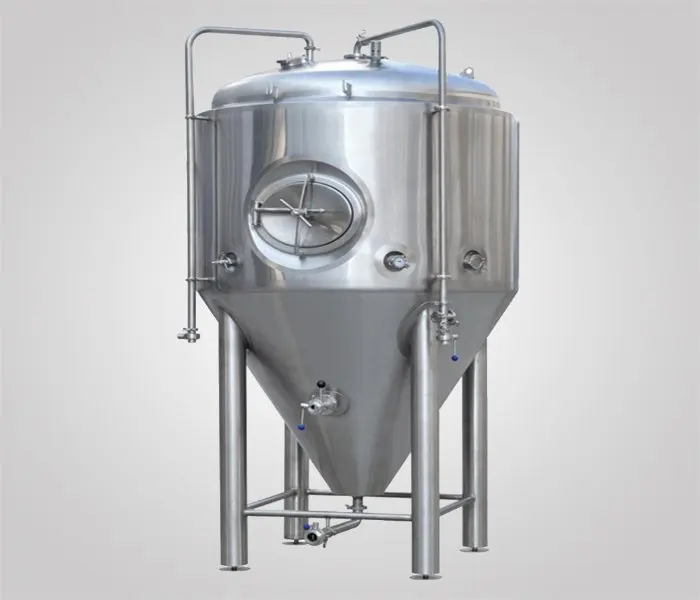 Brewery Equipment 200L Double Wall Fermenter, Beer Fermentation Tank For Wort Fermentation Or Maturation