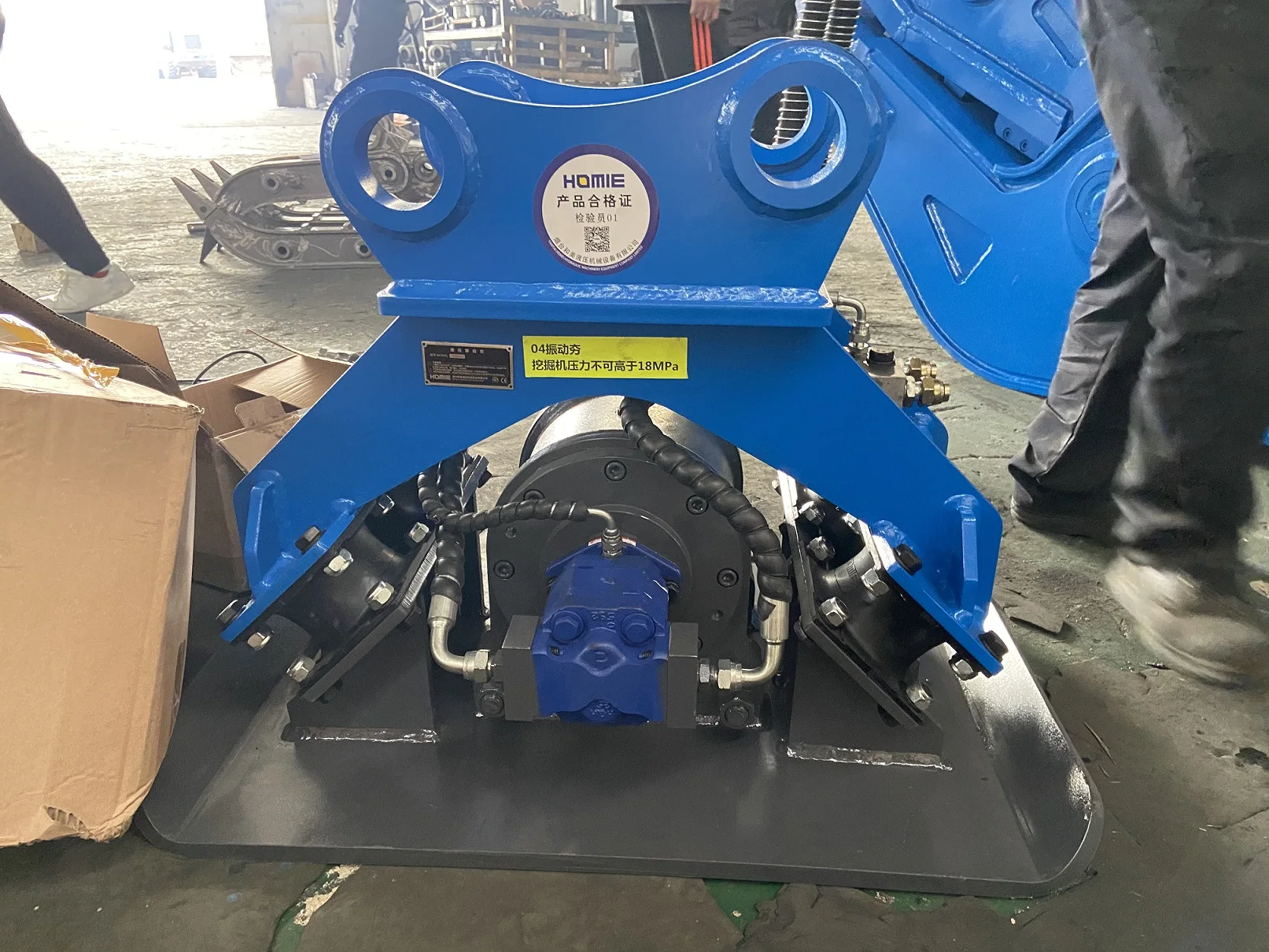 PC210 PC220 гидравлический уплотнитель почвы Вибрирующая пластина уплотнитель