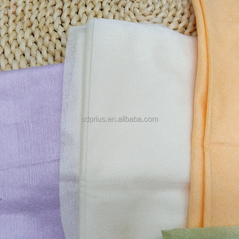 36gsm Herbal Fiber Manufacturer Spunlace Rolls Skin Care Spunlace Fabric Face Mask Raw Material