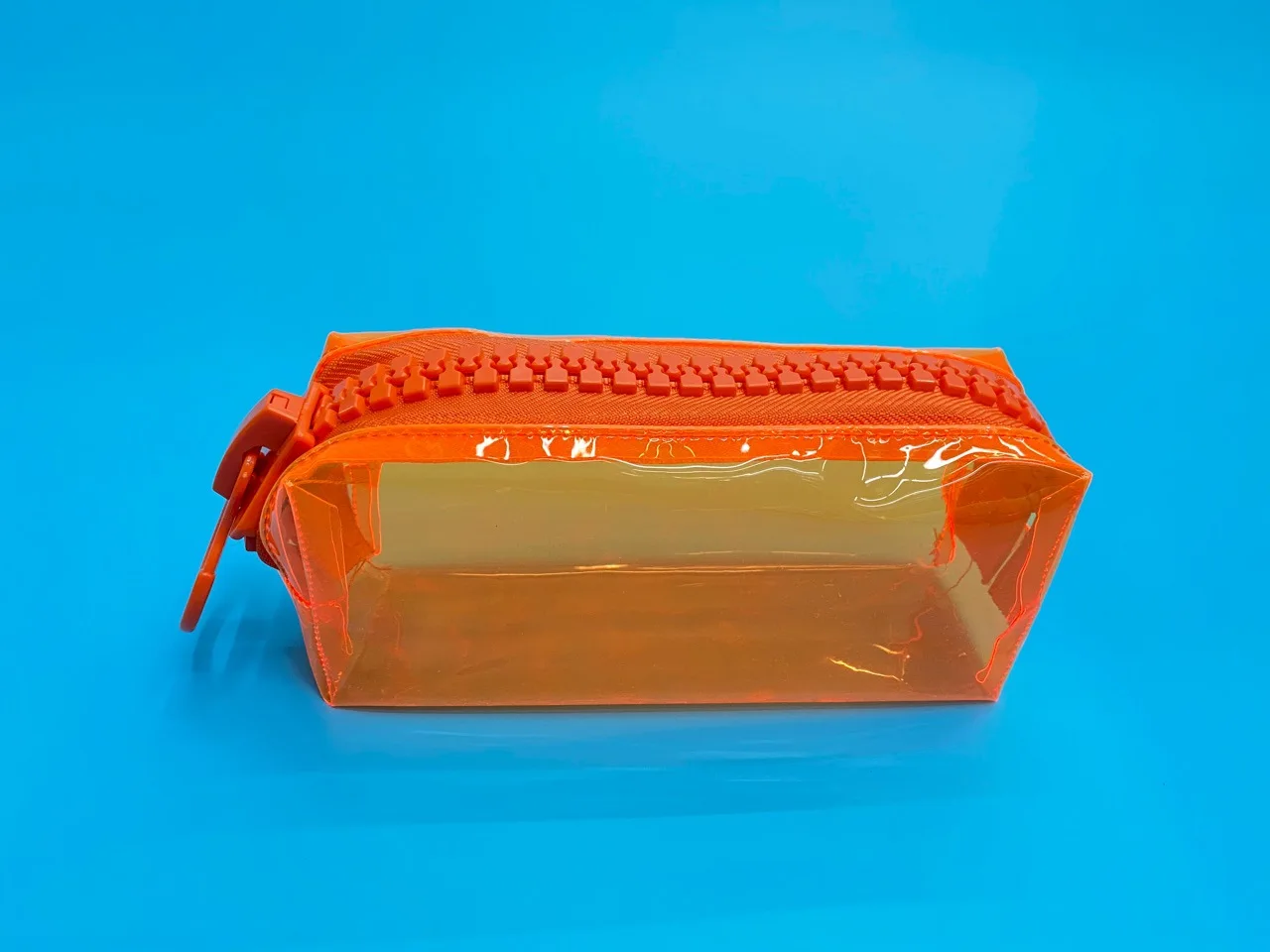 Transparent Plastic pencil Box School Lovely Pencil Case Pen Holder Bag Pouch Storage Case