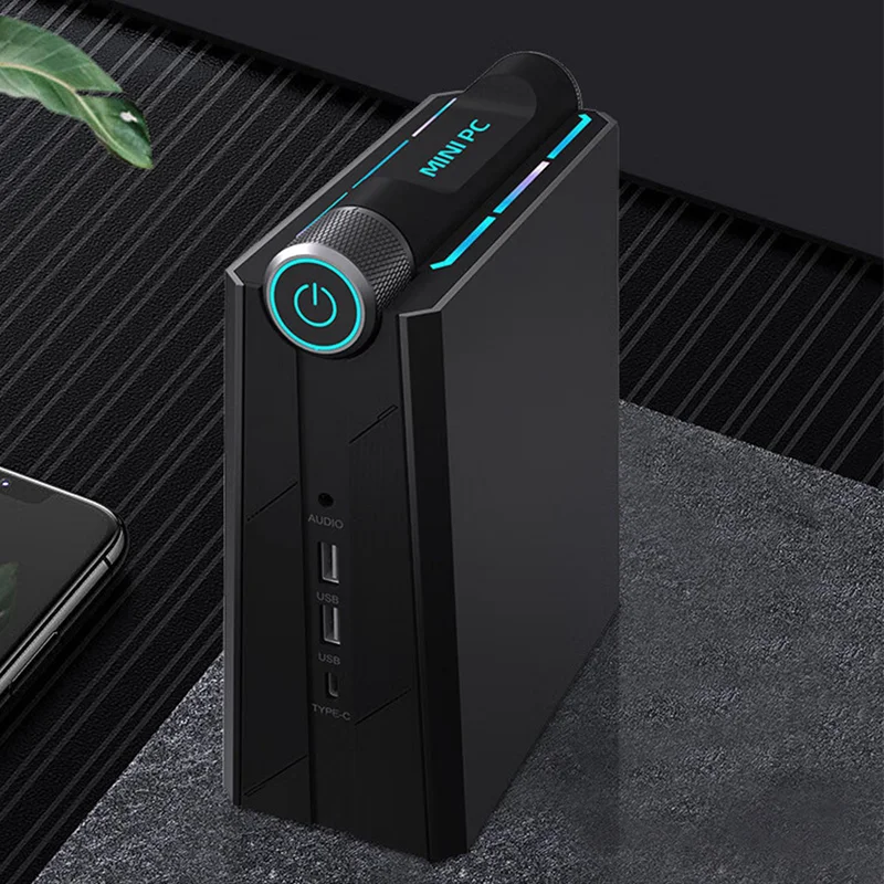 AOC Mini Mini Host MOSSM9 AMD Ruilong R9 5900HX Eight Core Office Home Game Mini Case Portable HTPC Desktop Computer