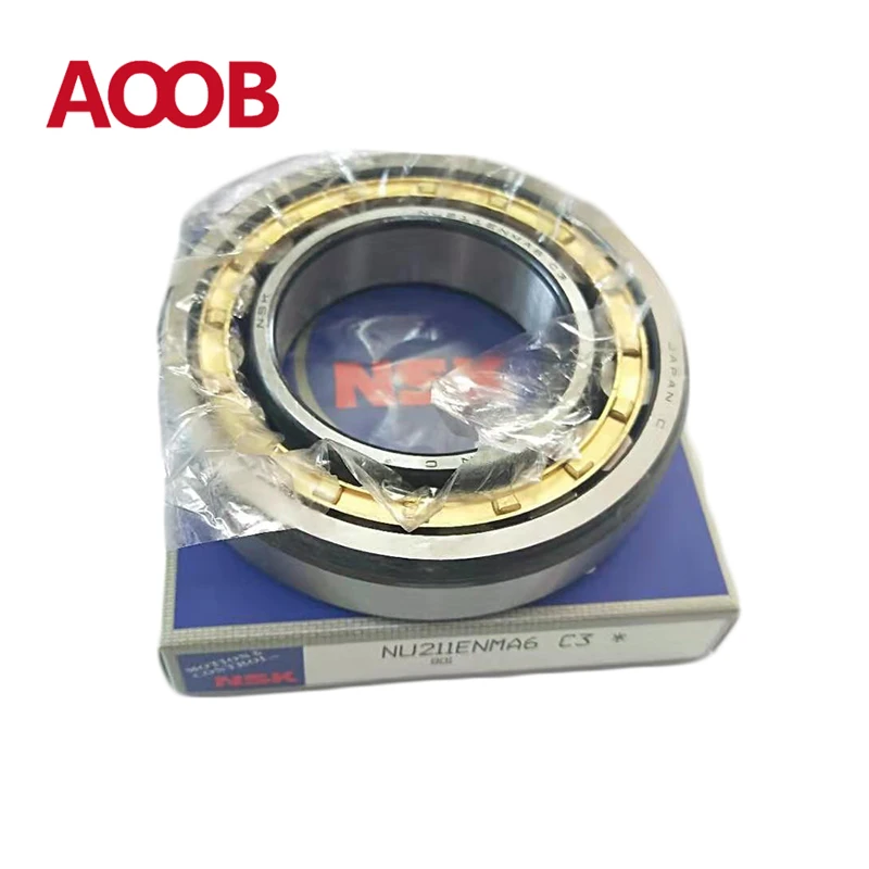 NSK brand with 55*100*21mm cylindrical roller bearing Japan NSK NU211EN/NU211ENMA6