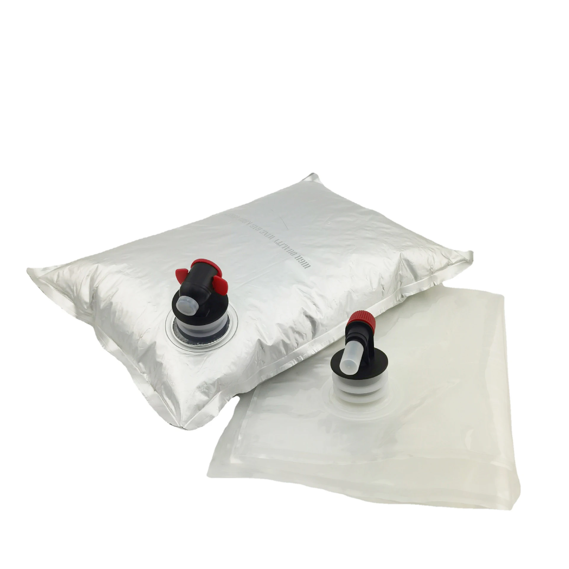 3L 5L 10L New spout for aluminium foil bag in box wine liquid packaging bag plastic bags with logos