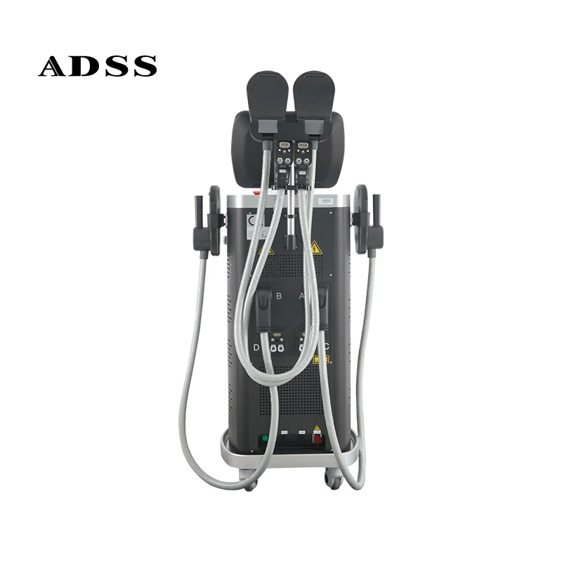 ADSS High Intensity Four Handle EMS Muscle Stimulator Electromagnetic Body Sculpting EMS Machine