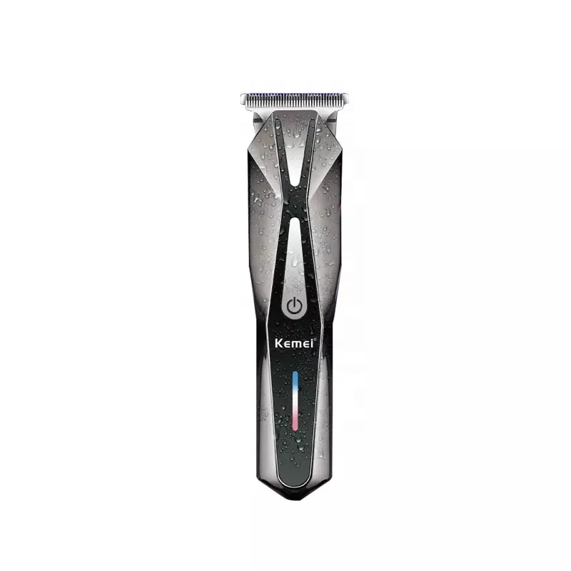Dry And Wet Available Light Portable Indicator Hair Trimmer Kemei Km-1452 Usb Charging Fast Charging Ipx5 Hiar Clipper