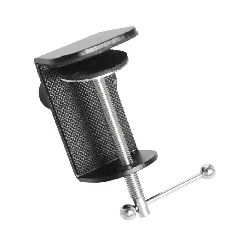 Phone IPAD Tablet PC Stand Capacitor Microphone Headboard Desktop Cantilever Stand Shockproof Frame Metal Base Clip Accessories
