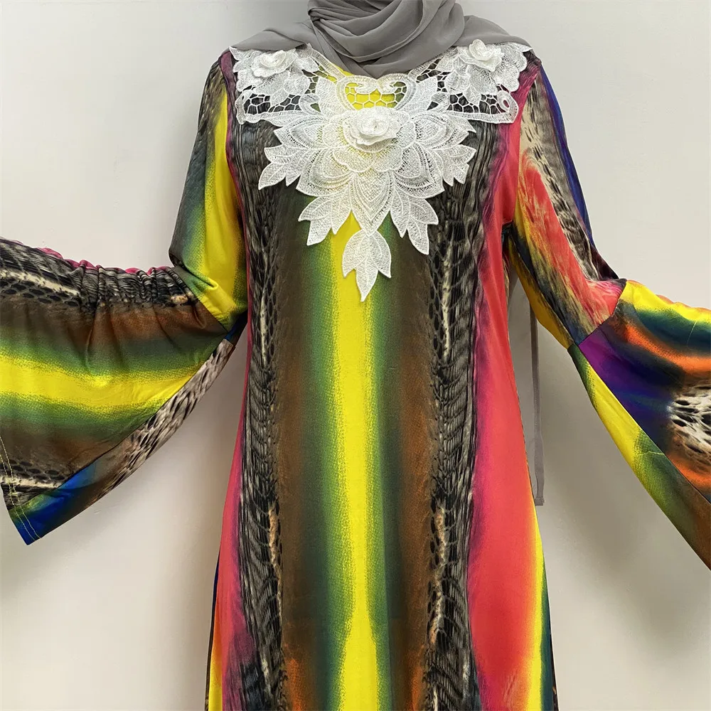 Wholesale New Arrival Remanda Muslim Women Clothing plus size women abaya Dubai Kaftan Casual dress