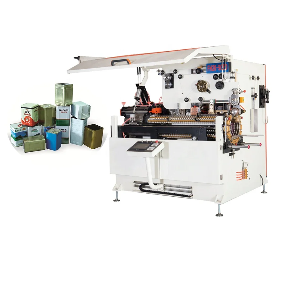 Линия по производству консервных банок прямоугольная линия жестяных для металлической