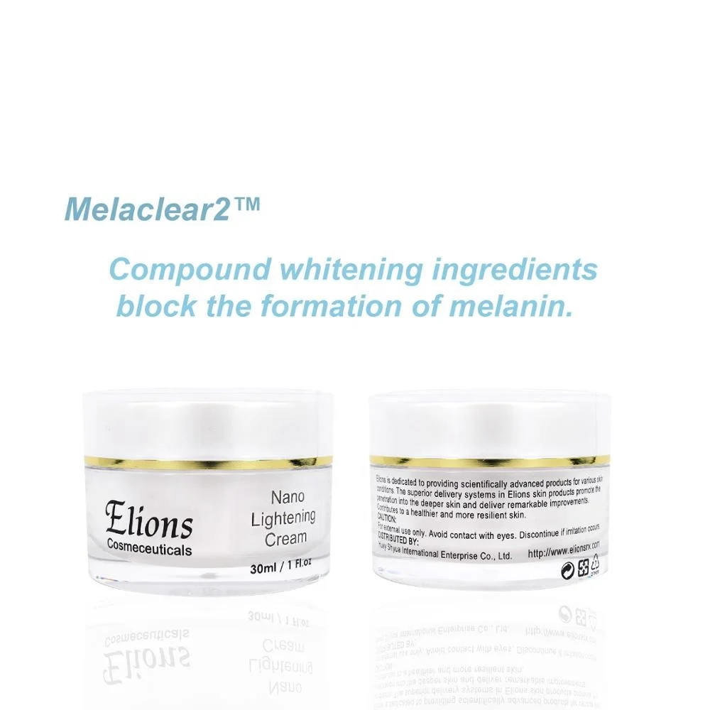 Best Nano Whitening Shimmering Cream Skin Tone Lightening Immediate Anti-Spot Treatment Moisturizer Facial Skincare Natural