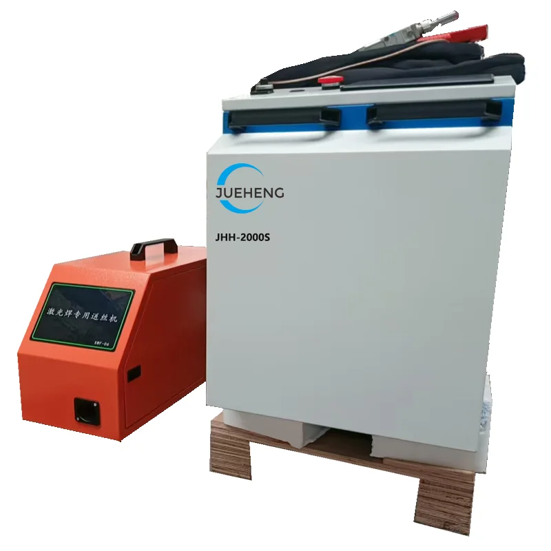 2000w Double wires feeder handheld laser welding machine for stainless steel