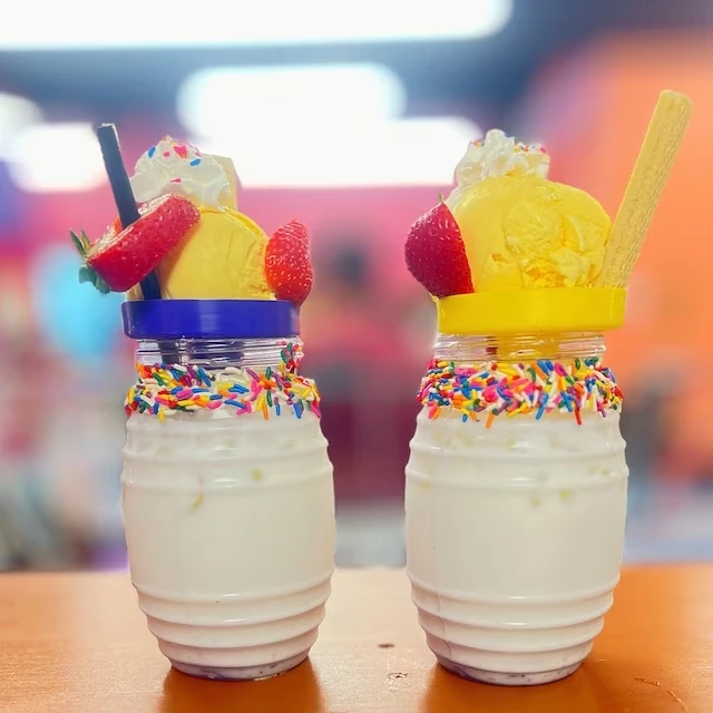 32oz Mexican Plastic Vitrolero Plastic Barrel Cup Drinking Slush Ice Plastic Honey Jars For Restaurant