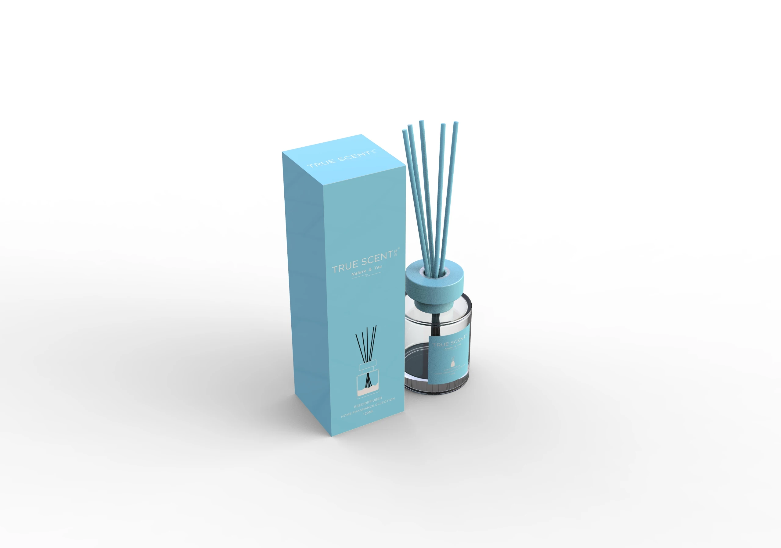 Best Sale Luxury 120Ml Customized Wooden Decorative Reed Diffuser,OEM Design Home Fragrance Reed Diffuser