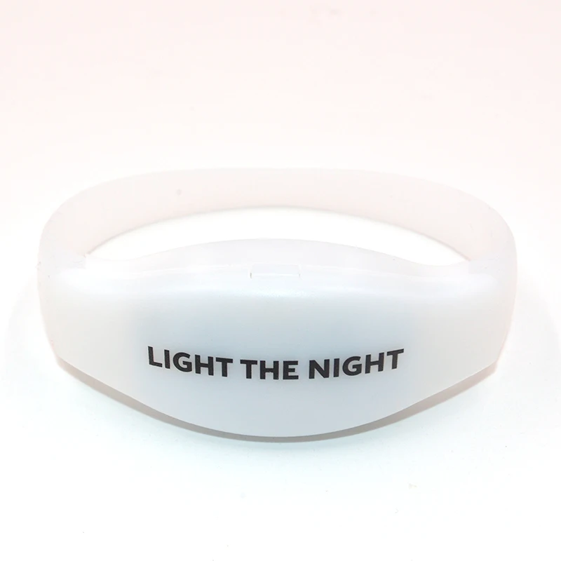  Новый запатентованный продукт SUNJET светодиодный браслет с дистанционным управлением и логотипом на заказ мигающий DMX