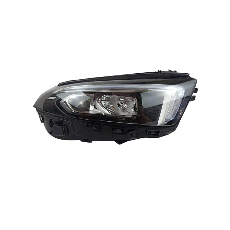 Auto Head Lamps UV Hardening Coating And Anti-Fog Treatment Car Headlights For Benz 177