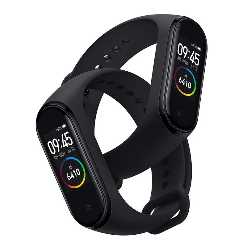  Free Sample 2021 Latest Version Fitness Smart Band M4 1:1 High Quality USB Cable Charge Blood Pressure