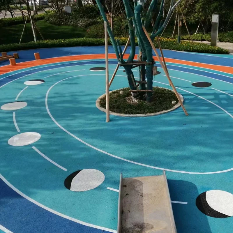 Playground outdoor rubber flooring /EPDM rubber granules /SBR crumb rubber